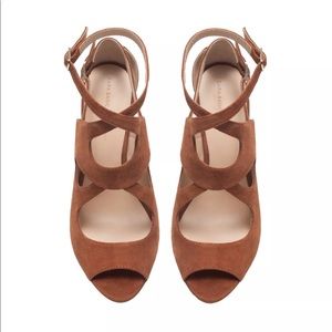Zara Brown Strappy Heel